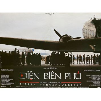DIEN BIEN PHU French Movie Poster- 23x32 in. - 1992 - Pierre Schoendoerffer, Donald Pleasance