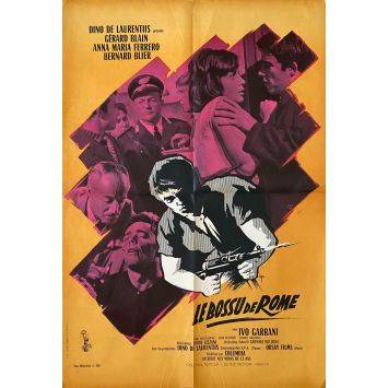 LE BOSSU DE ROME Affiche de film- 60x80 cm. - 1960 - Carlo Lizzani , Gérard Blain
