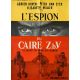 L'ESPION DU CAIRE Affiche de film- 60x80 cm. - 1959 - Wolfgang Schleif, Adrian Hoven