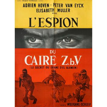 ROMMEL RUFT KAIRO French Movie Poster- 23x32 in. - 1959 - Wolfgang Schleif, Adrian Hoven