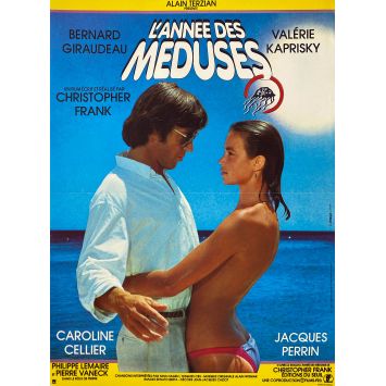 L'ANNEE DES MEDUSES French Movie Poster- 15x21 in. - 1984 - Bernard Giraudeau, Valérie Kaprisky