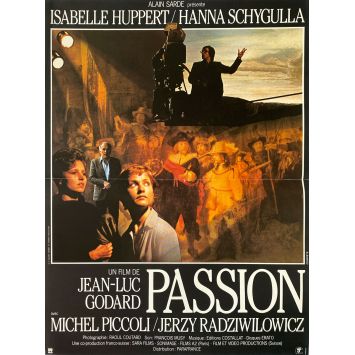 PASSION French Movie Poster- 15x21 in. - 1982 - Jean-Luc Godard, Isabelle Huppert