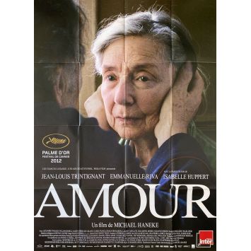 AMOUR French Movie Poster- 47x63 in. - 2012 - Michael Haneke, Jean-Louis Trintignant