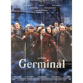 GERMINAL French Movie Poster- 47x63 in. - 1993 - Claude Berri, Renaud Sechan