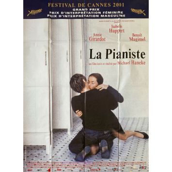 THE PIANO TEACHER French Movie Poster- 47x63 in. - 2001 - Michael Haneke, Isabelle Huppert