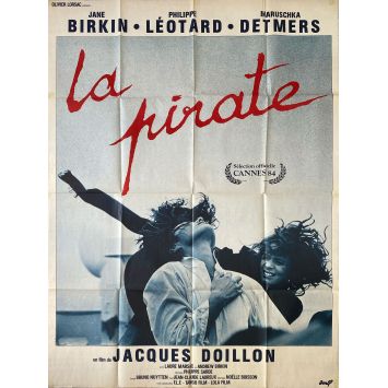 LA PIRATE Affiche de film- 120x160 cm. - 1984 - Jacques Doillon, Jane Birkin