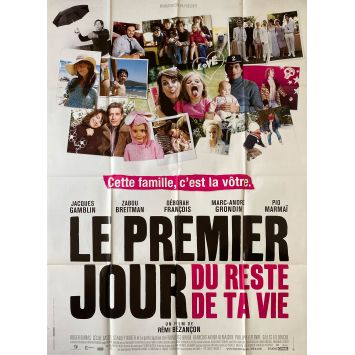 THE FIRST DAY OF THE REST OF YOUR LIFE French Movie Poster- 47x63 in. - 2008 - Remi Bezançon, Zabou Breitman