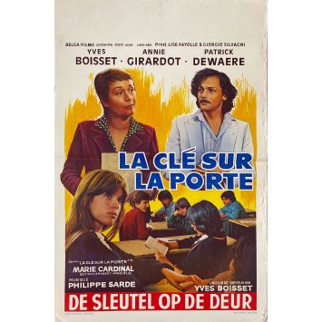 THE KEY IS IN THE DOOR Belgian Movie Poster- 14x21 in. - 1978 - Yves Boisset, Patrick Dewaere