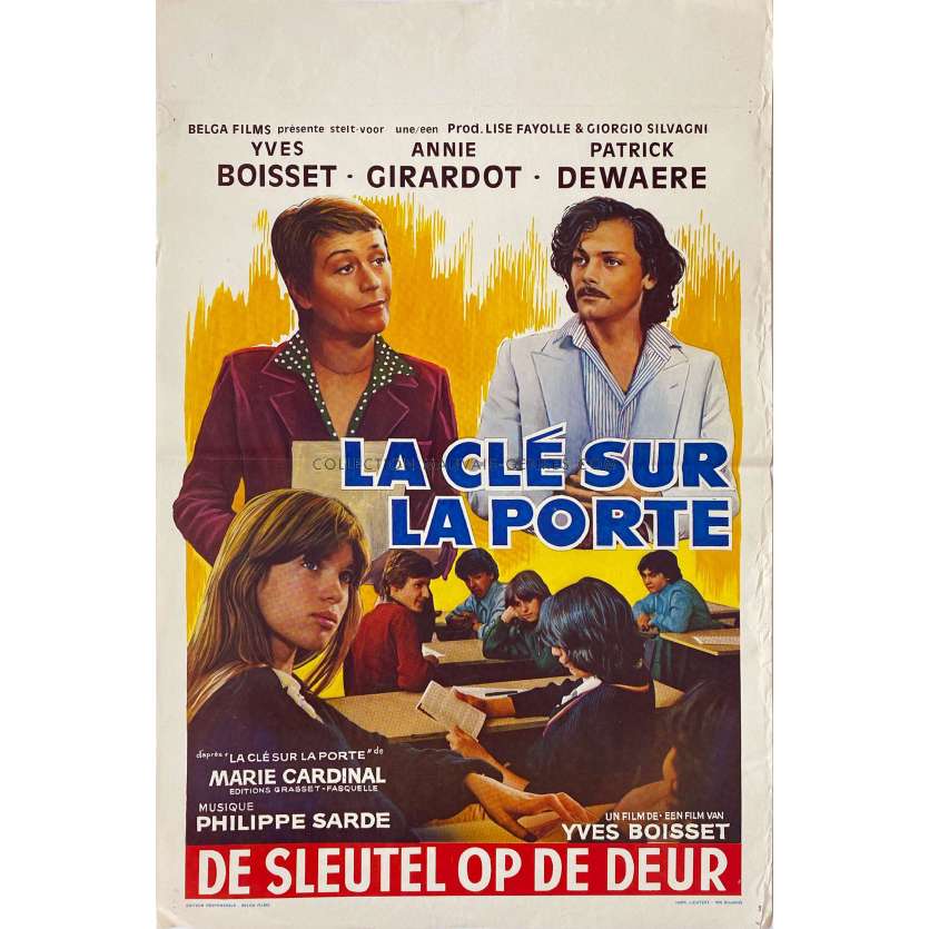 THE KEY IS IN THE DOOR Belgian Movie Poster- 14x21 in. - 1978 - Yves Boisset, Patrick Dewaere