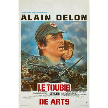 THE MEDIC Belgian Movie Poster- 14x21 in. - 1979 - Pierre Granier-Deferre, Alain Delon