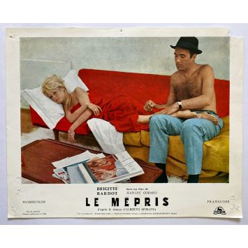LE MEPRIS Photo de film- 24x30 cm. - 1963 - Jean-Luc Godard, Brigitte Bardot