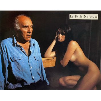LA BELLE NOISEUSE French Lobby Card- 9x12 in. - 1991 - Jacques Rivette, Emmanuelle Beart