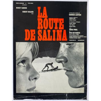 THE ROAD TO SALINA French Herald/Trade Ad- 10x12 in. - 1970 - Georges Lautner, Mimsy Farmer