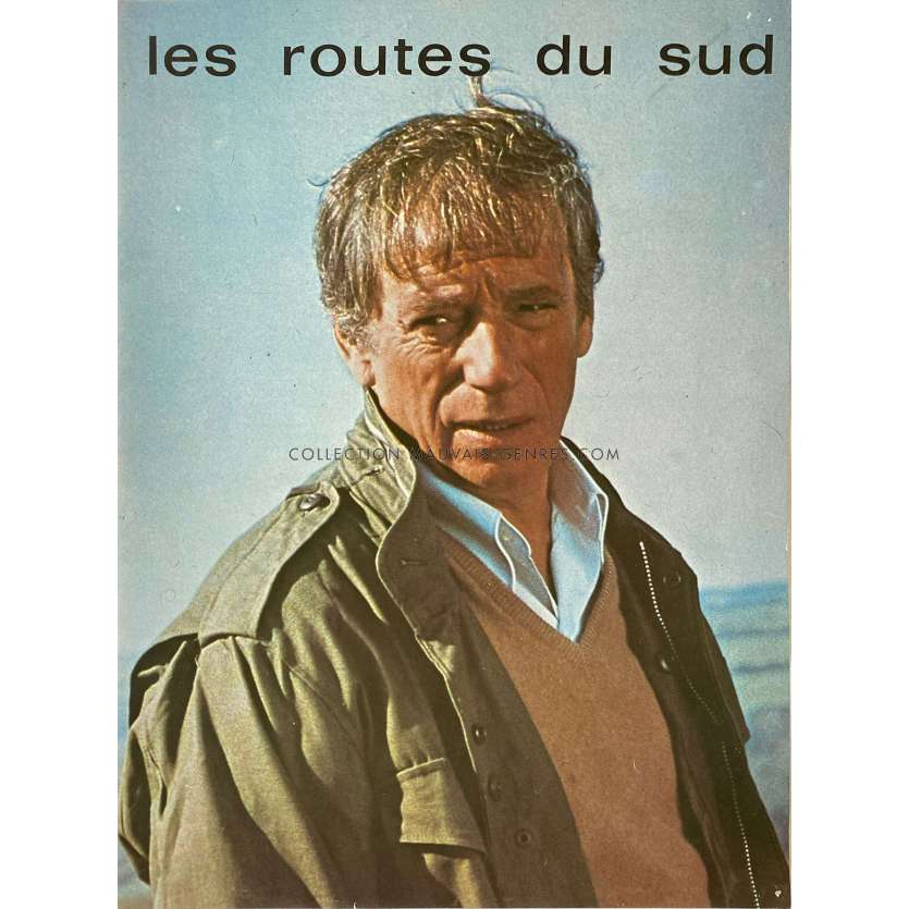 LES ROUTES DU SUD Synopsis 4 p. - 24x30 cm. - 1978 - Joseph Losey, Yves Montand