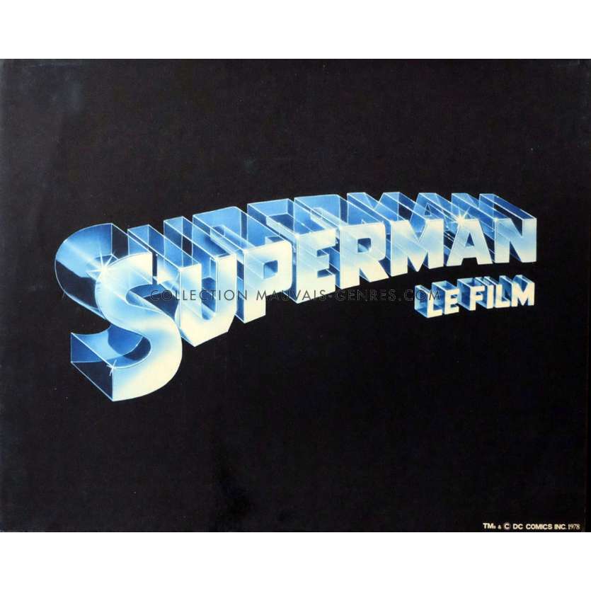 SUPERMAN US Jumbo Lobby Card N4 16x20 - 1978 - Richard Donner, Christopher Reeves -