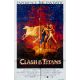 CLASH OF THE TITANS U.S Movie Poster- 27x41 in. - 1981 - Desmond Davis, Lawrence Oliver