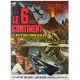 THE LAND THAT TIME FORGOT French Movie Poster- 15x21 in. - 1974 - Kevin Connor, Doug McClure