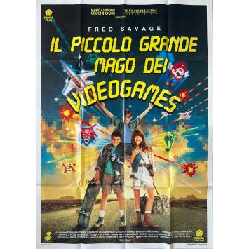 THE WIZARD Italian Movie Poster- 39x55 in. - 1989 - Todd Holland, Fred Savage