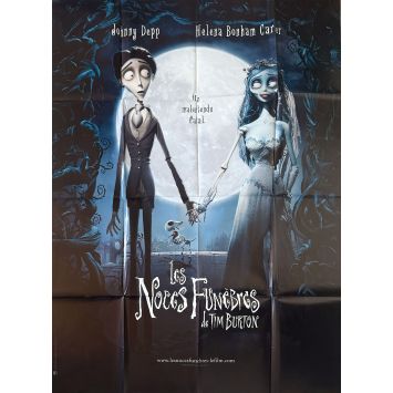 LES NOCES FUNEBRES Affiche de film Prev. - 120x160 cm. - 2005 - Tim Burton, Johnny Depp