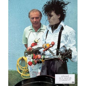 EDWARD AUX MAINS D'ARGENT Photo de film N03 - 22x28 cm. - 1992 - Tim Burton, Johnny Depp