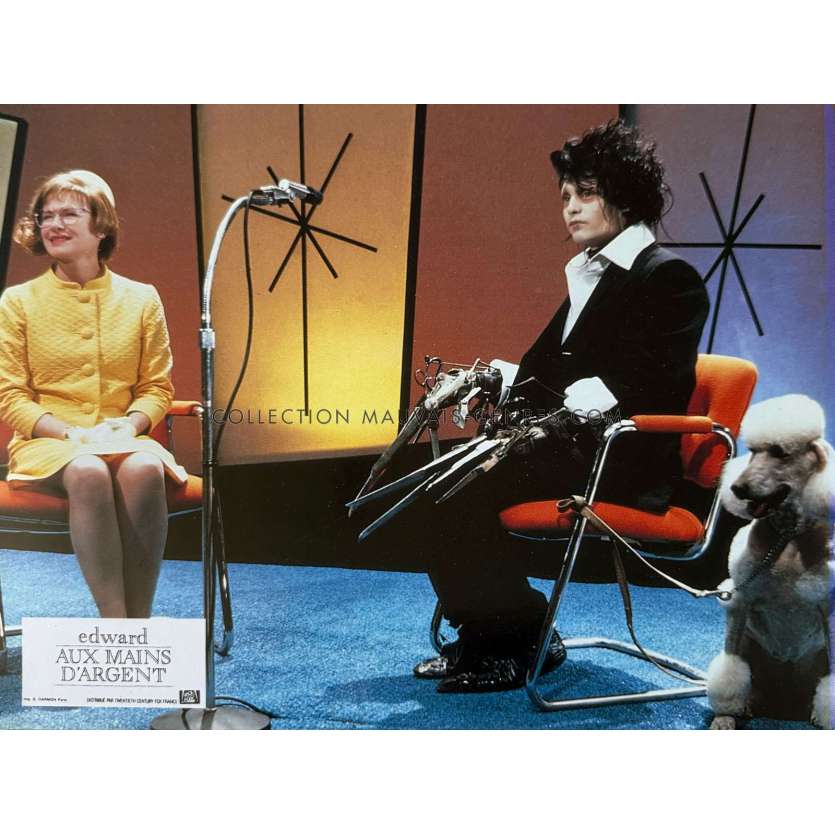 EDWARD AUX MAINS D'ARGENT Photo de film N06 - 22x28 cm. - 1992 - Tim Burton, Johnny Depp