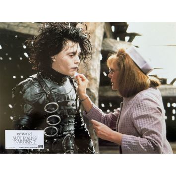 EDWARD AUX MAINS D'ARGENT Photo de film N07 - 22x28 cm. - 1992 - Tim Burton, Johnny Depp