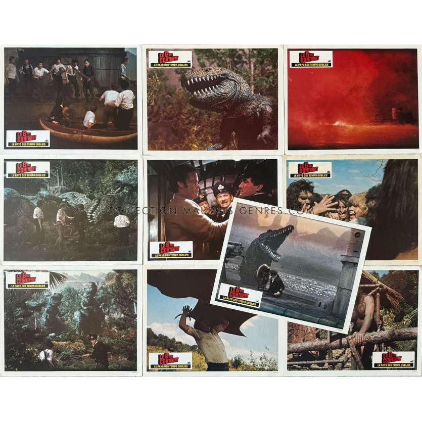LE SIXIEME CONTINENT Photos de film x10 - 22x28 cm. - 1974 - Kevin Connor, Doug McClure