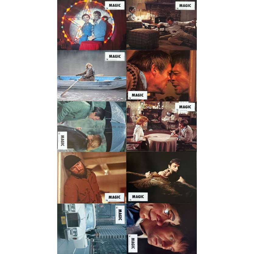 MAGIC French Lobby Cards x10 - Set B - 9x12 in. - 1978 - Richard Attenborough, Anthony Hopkins
