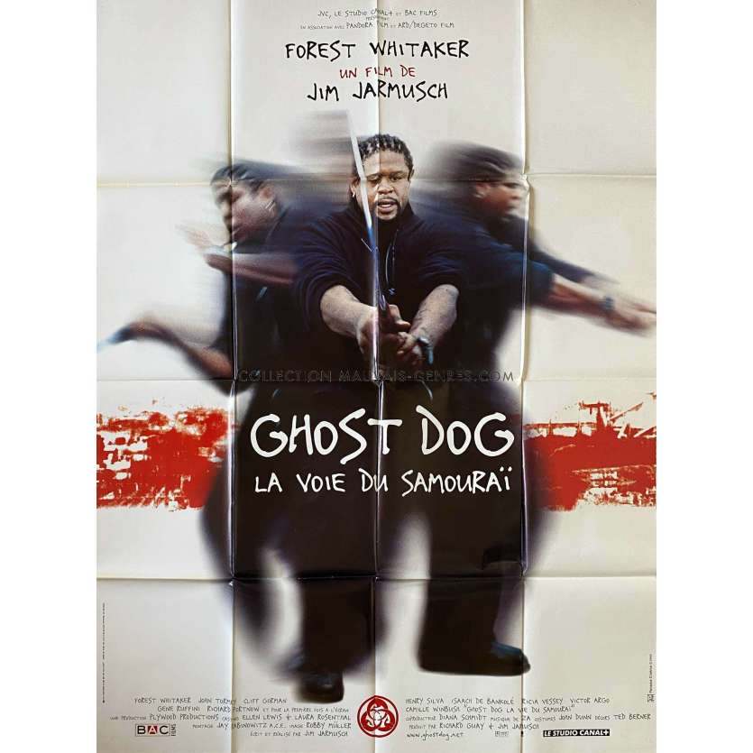 GHOST DOG French Movie Poster- 47x63 in. - 1999 - Jim Jarmusch, Forest Whitaker
