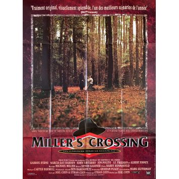 MILLER'S CROSSING Affiche de film- 120x160 cm. - 1990 - Joel Coen, Gabriel Byrne