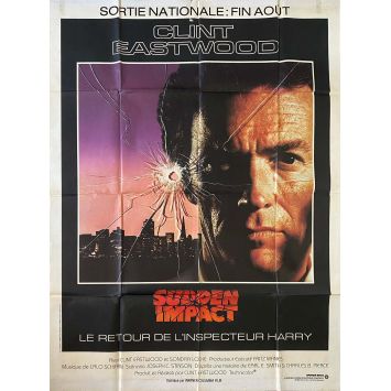 SUDDEN IMPACT French Movie Poster- 47x63 in. - 1983 - Clint Eastwood, Sondra Locke