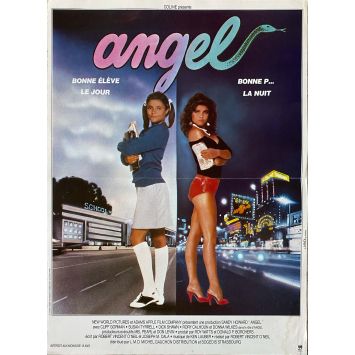 ANGEL French Movie Poster- 15x21 in. - 1983 - Robert Vincent O'Neil, Donna Wilkes