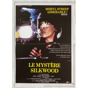 LE MYSTERE SILKWOOD Affiche de film- 40x54 cm. - 1983 - Mike Nichols, Meryl Streep