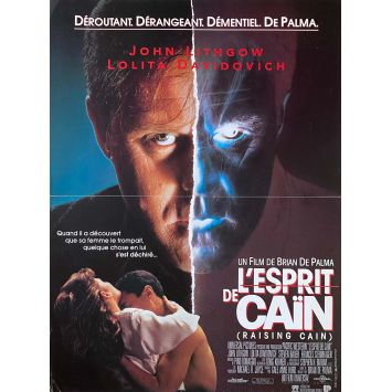 RAISING CAIN French Movie Poster- 15x21 in. - 1992 - Brian De Palma, John Lithgow
