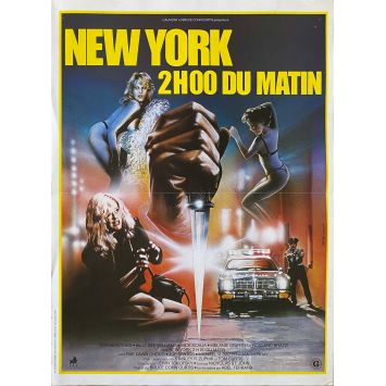 FEAR CITY French Movie Poster- 15x21 in. - 1984 - Abel Ferrara, Tom Berenger