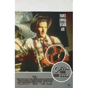 COTTON CLUB Belgian Movie Poster- 14x21 in. - 1984 - Francis Ford Coppola, Richard Gere