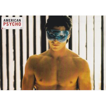AMERICAN PSYCHO French Lobby Card N01 - 9x12 in. - 2000 - Mary Harron, Christian Bale