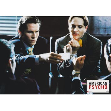 AMERICAN PSYCHO French Lobby Card N06 - 9x12 in. - 2000 - Mary Harron, Christian Bale