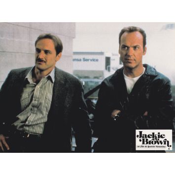 JACKIE BROWN French Lobby Card N03 - 9x12 in. - 1997 - Quentin Tarantino, Pam Grier
