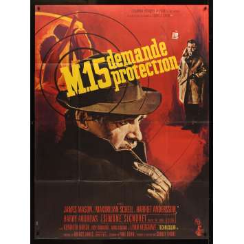 DEADLY AFFAIR French Movie Poster '67 James Mason, Maximilian Schell