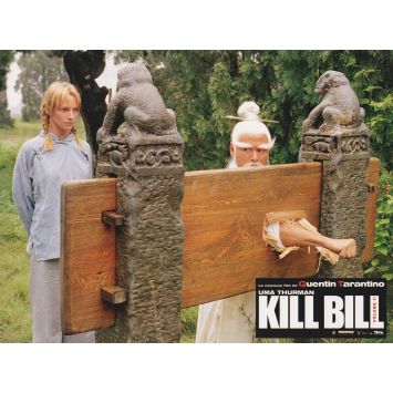 KILL BILL VOL. 2 French Lobby Card N02 - 9x12 in. - 2004 - Quentin Tarantino, Uma Thurman