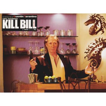KILL BILL VOL. 2 French Lobby Card N04 - 9x12 in. - 2004 - Quentin Tarantino, Uma Thurman