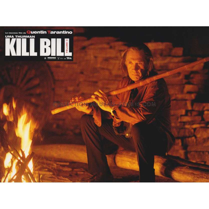 KILL BILL VOL. 2 French Lobby Card N07 - 9x12 in. - 2004 - Quentin Tarantino, Uma Thurman