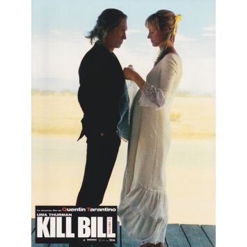 KILL BILL VOL. 2 French Lobby Card N10 - 9x12 in. - 2004 - Quentin Tarantino, Uma Thurman