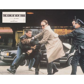 THE KING OF NEW YORK French Lobby Card N01 - 9x12 in. - 1990 - Abel Ferrara, Christopher Walken