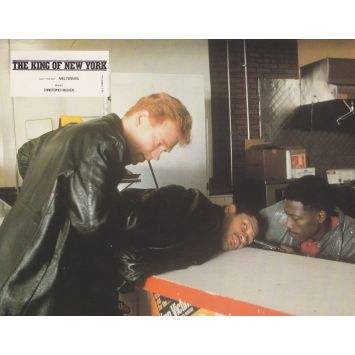 THE KING OF NEW YORK French Lobby Card N04 - 9x12 in. - 1990 - Abel Ferrara, Christopher Walken