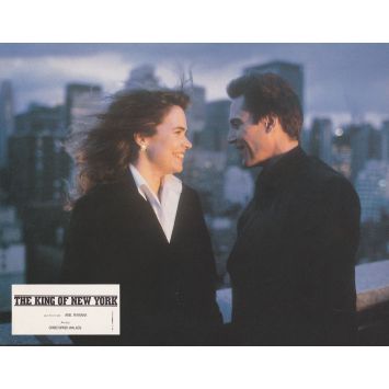 THE KING OF NEW YORK French Lobby Card N06 - 9x12 in. - 1990 - Abel Ferrara, Christopher Walken