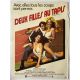ALL THE MARBLES French Movie Poster- 15x21 in. - 1981 - Robert Aldrich, Peter Falk