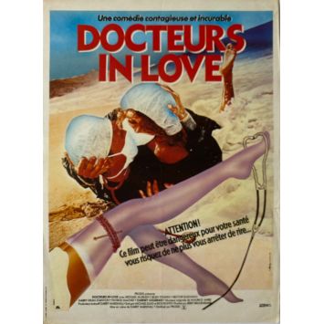 THE YOUNG DOCTORS IN LOVE French Movie Poster- 15x21 in. - 1982 - Garry Marshall, Sean Young