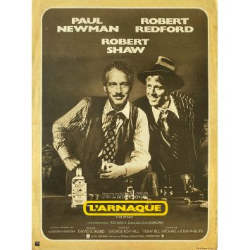 L'ARNAQUE Affiche de film- 40x54 cm. - 1973 - George Roy Hill, Paul Newman